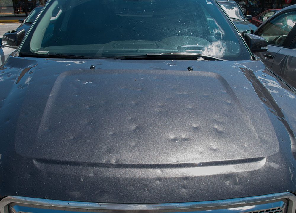 Car hail damage repair apex NC