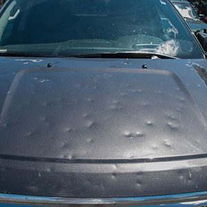 Hail Damage Repair For Cars in Holly Springs NC